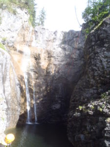 Canyoning am Plansee in Tirol 
